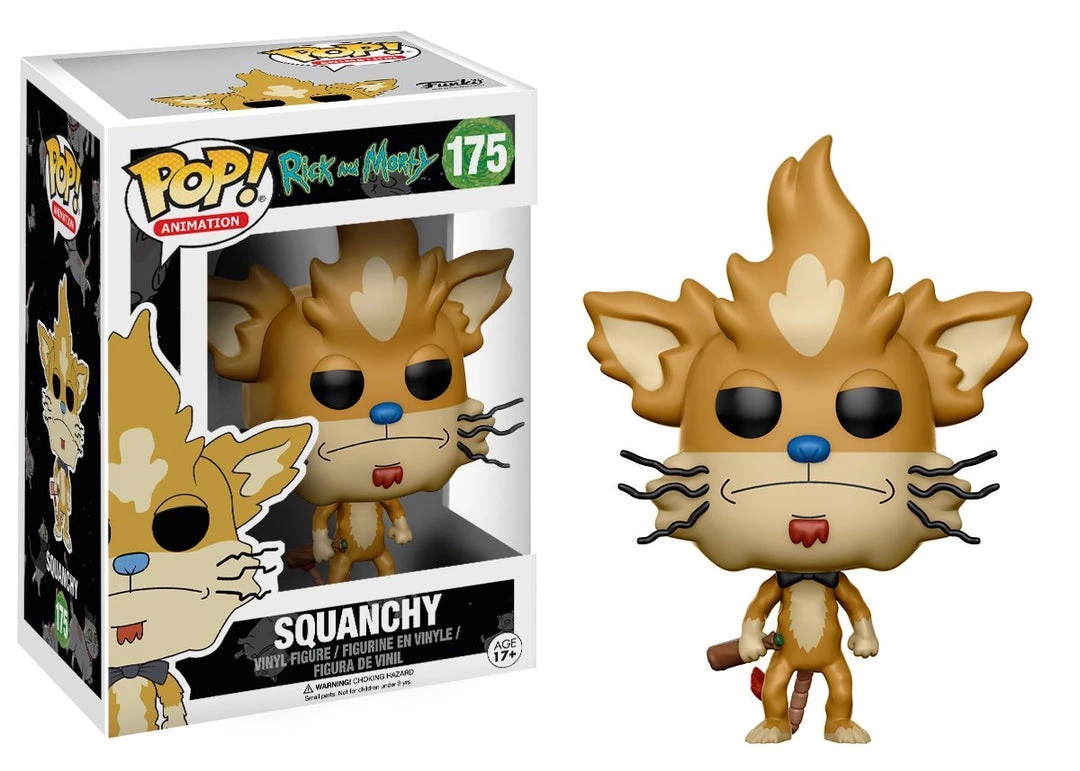 Funko Pops! Funko POP Animation Rick And Morty Squanchy Action Figure 4 Funko Pops! Funko POP Animation Rick And Morty Squanchy Action Figure
