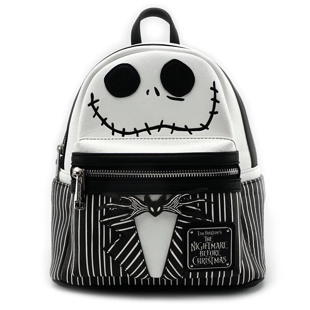 Loungefly X The Nightmare Before Christmas Jack Leather Mini Backpack 3 Loungefly X The Nightmare Before Christmas Jack Leather Mini Backpack
