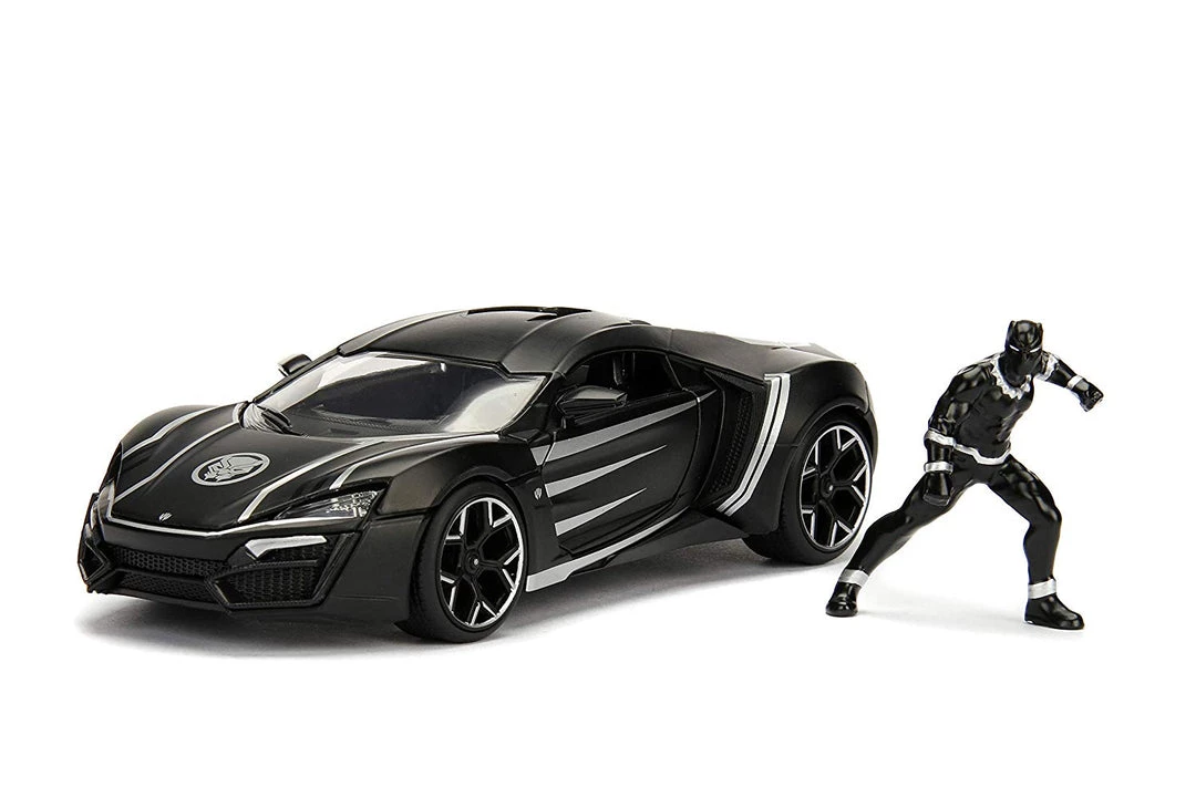 Toy Wonders Marvel Black Panther - Lykan Hypersport 1:24 Scale Car 3 Toy Wonders Marvel Black Panther - Lykan Hypersport 1:24 Scale Car