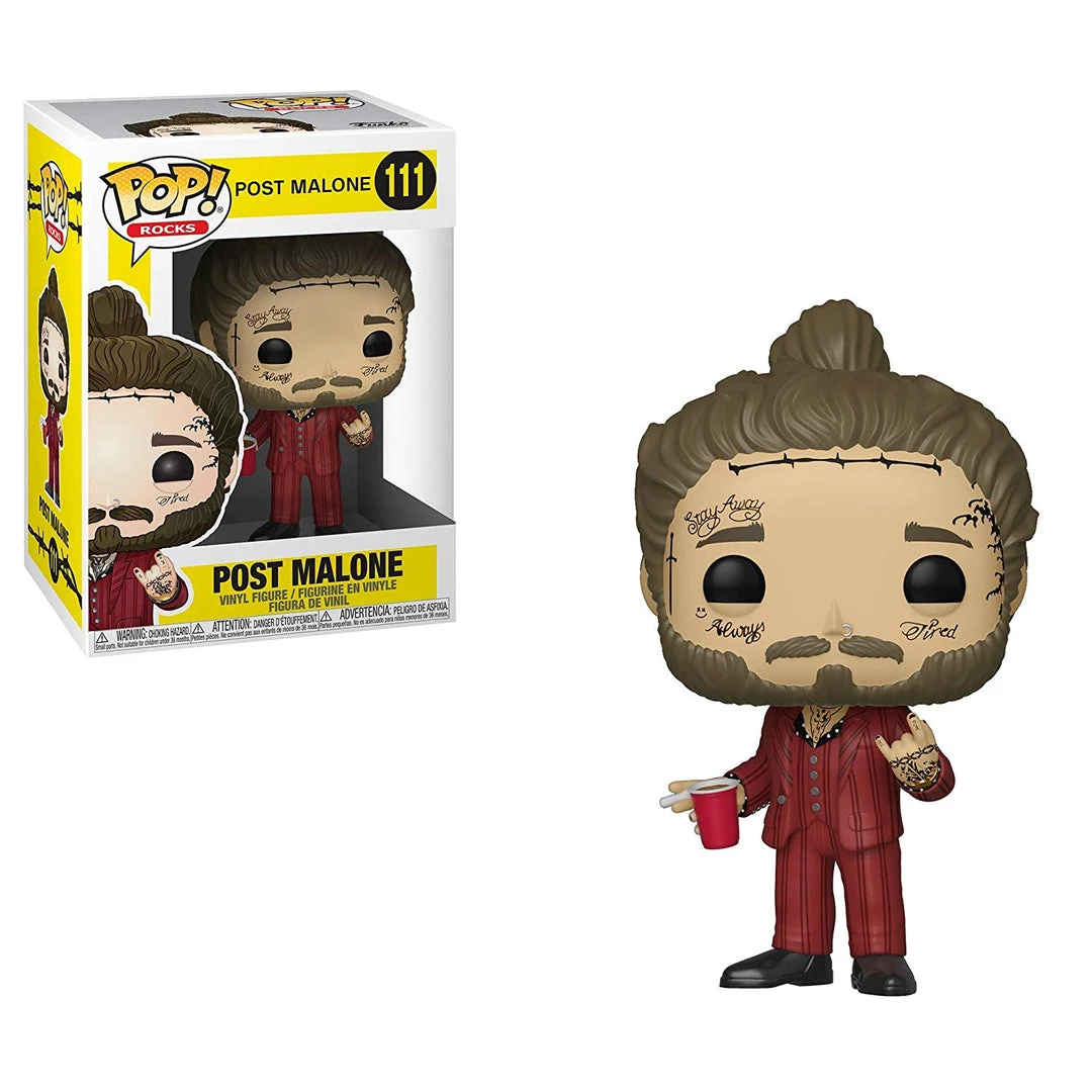 Funko Post Malone POP ROCKS Vinyl Figure Funko Pops! 4 Funko Post Malone POP ROCKS Vinyl Figure Funko Pops!