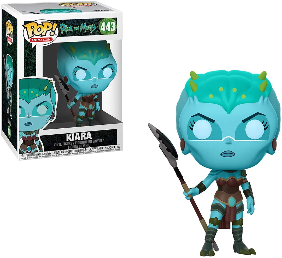 Funko Pops! Funko POP! Television: Rick And Morty-Kiara Collectible Figure 4 Funko Pops! Funko POP! Television: Rick And Morty-Kiara Collectible Figure