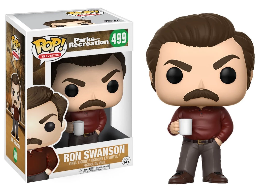 Funko Parks And Recreation - Ron Swanson Pop Television Vinyl Figure 3 Funko Parks And Recreation - Ron Swanson Pop Television Vinyl Figure