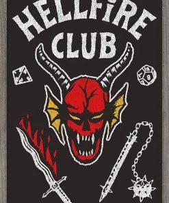 Trends International Netflix Stranger Things: Season 4 - Hellfire Club Wall Poster