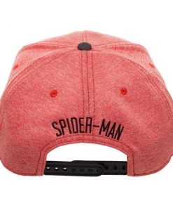 Bioworld Marvel Spider-Man Logo Heather Snapback Hat