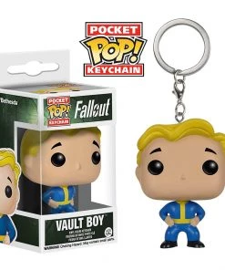 Video Games Funko POP Keychain: Fallout - Vault Boy Figure