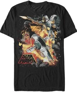 FifthSun Star Wars Men's Force Hunter Graphic T-Shirt
