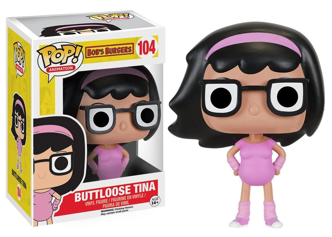 Funko Funko Pops! Bob’s Burgers - Buttloose Tina POP Animation Vinyl Figure 3 Funko Funko Pops! Bob’s Burgers - Buttloose Tina POP Animation Vinyl Figure