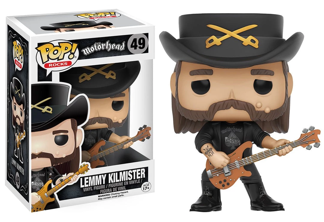Funko Motörhead - Lemmy Kilmister Pop Rocks Vinyl Figure 4 Funko Motörhead - Lemmy Kilmister Pop Rocks Vinyl Figure
