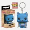 Funko POP! Fairy Tail-Happy Pocket Keychain 2 Funko POP! Fairy Tail-Happy Pocket Keychain