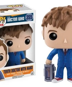 Funko Pops! Funko POP Television: Doctor Who - 10th Doctor With Hand Action Figure