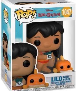 Funko POP & Buddy: Lilo & Stitch- Lilo W/Pudge