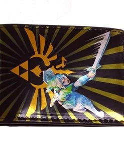 Bioworld Legend Of Zelda Black Wallet Video Games