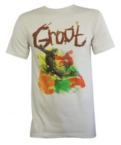 Impact Marvel Movie Guardians Of The Galaxy Groot Punch T-Shirt S-3XL New