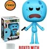 Funko Pop Rick And Morty Mr. Meeseeks CHASE VARIANT Vinyl Figure Bundled With Pop PROTECTOR CASE