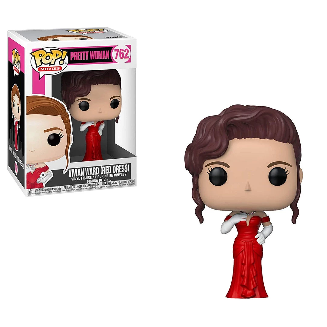 Funko Funko Pops! Pretty Woman - Vivian (red Dress) POP Movies Vinyl Figure 3 Funko Funko Pops! Pretty Woman - Vivian (red Dress) POP Movies Vinyl Figure