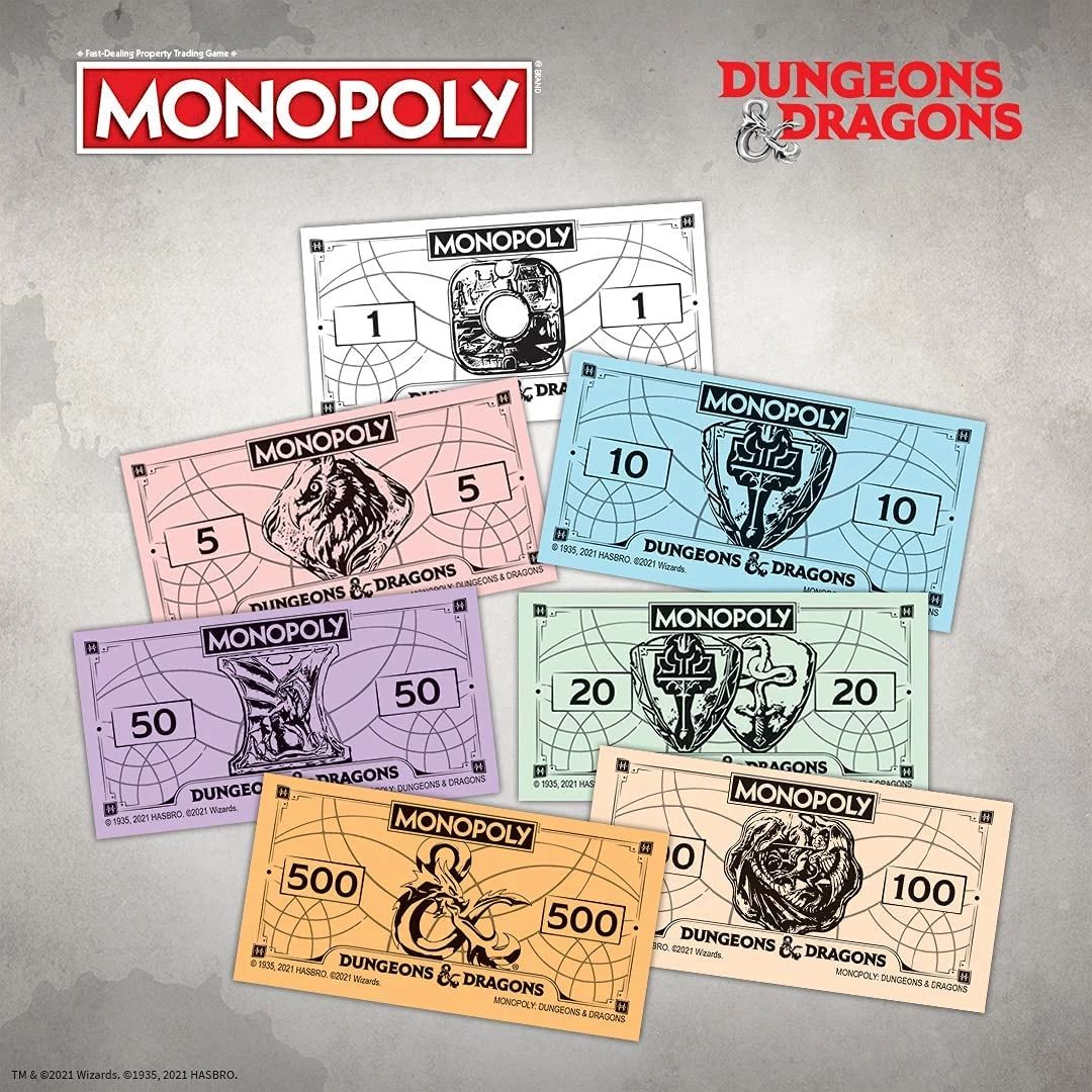 USAopoly Games & Puzzles Dungeons & Dragons Monopoly 7 USAopoly Games & Puzzles Dungeons & Dragons Monopoly