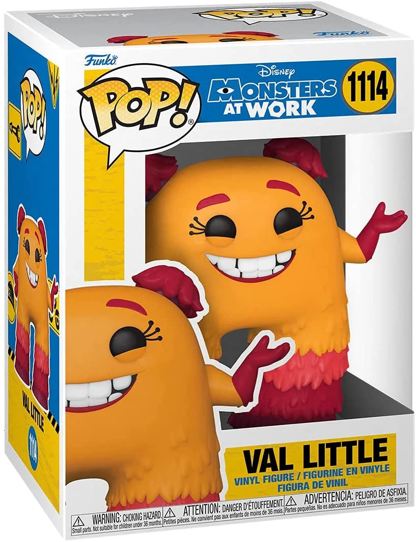 Funko Pop Disney : Monsters At Work - Val 5 Funko Pop Disney : Monsters At Work - Val