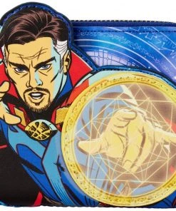 Loungefly Marvel Dr. Strange Multiverse Zip Around Wallet