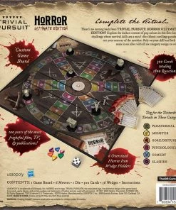 USAopoly Trivial Pursuit Horror Ultimate Edition - Featuring 1800 Questions