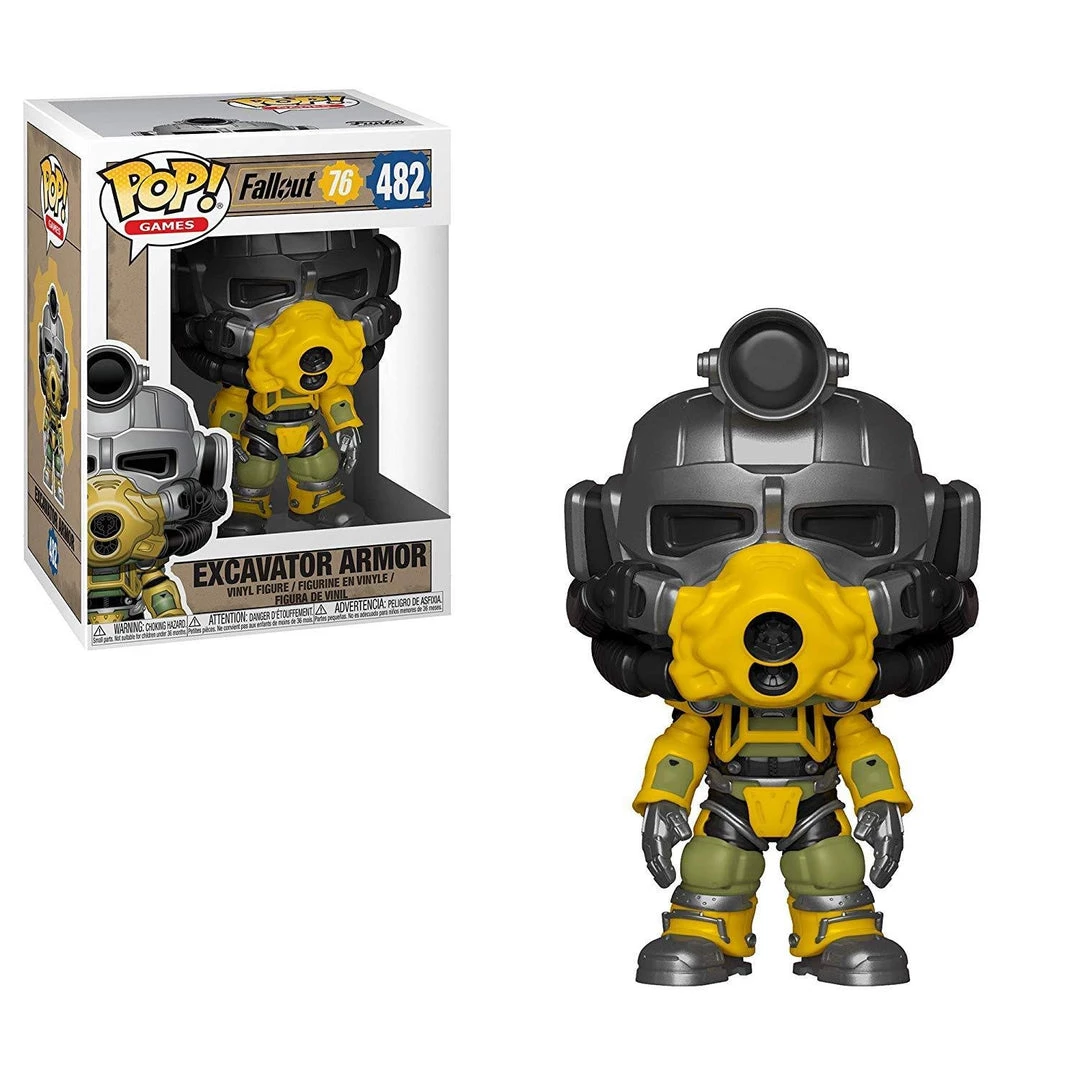 Funko Fallout 76 - Excavator Power Armor POP! Figure 3 Funko Fallout 76 - Excavator Power Armor POP! Figure