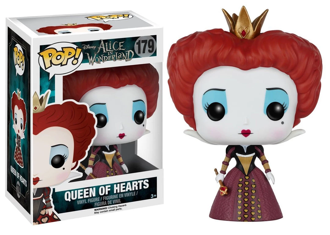 Funko POP Disney: Alice In Wonderland - Queen Of Hearts Action Figure Funko Pops! 4 Funko POP Disney: Alice In Wonderland - Queen Of Hearts Action Figure Funko Pops!