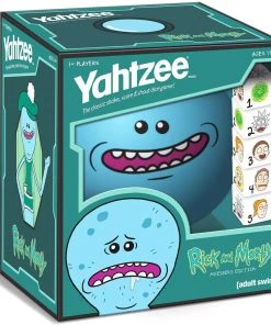 USAopoly Movies YAHTZEE Rick And Morty Meeseeks Edition
