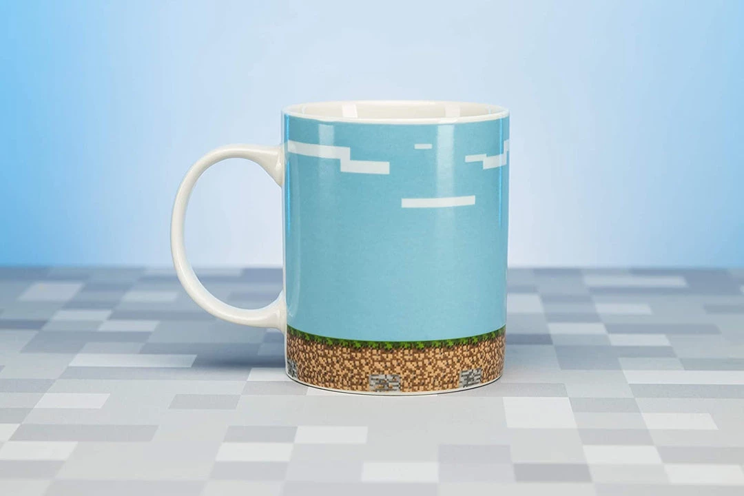 Paladone Minecraft Build A Level Ceramic Mug With 4 Sticker Sheets 5 Paladone Minecraft Build A Level Ceramic Mug With 4 Sticker Sheets