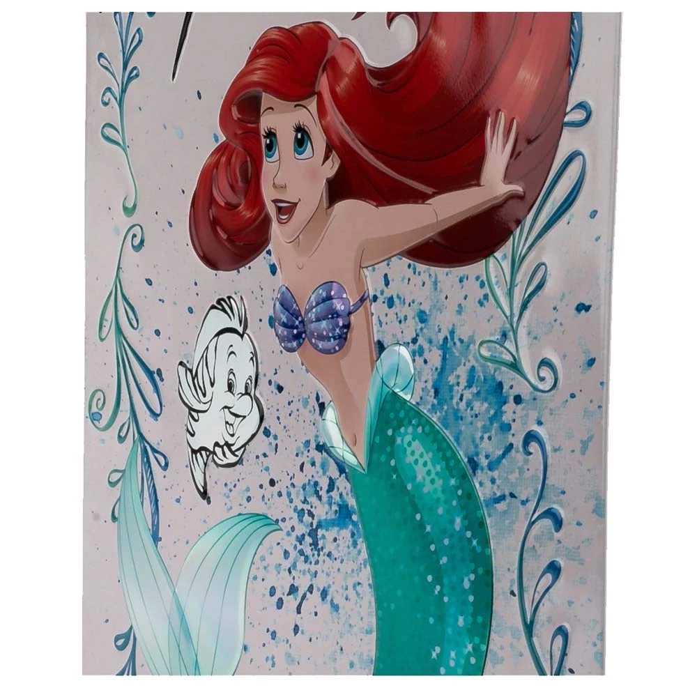 Disney Open Road Brands Ariel Embossed Metal Sign 6 Disney Open Road Brands Ariel Embossed Metal Sign