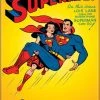 Silver Buffalo DC Comics Superman No.57 'Lois Lane Can Do Everything' Wood Wall Art 13 X 19
