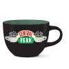 TV Series Silver Buffalo Friends Central Perk Logo Ceramic Soup Mug, 24-oz, Multicolor