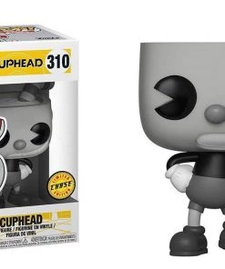 Funko Pop! Games: Cuphead - Cuphead Black And White CHASE Variant Limited Edition Vinyl Figure (Bundled With Pop Box Protector Case) Funko Pops! 13 Funko Pop! Games: Cuphead - Cuphead Black And White CHASE Variant Limited Edition Vinyl Figure (Bundled With Pop Box Protector Case) Funko Pops!