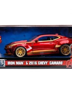 Toy Wonders Marvel Iron Man 2016 Chevy Camero Model Car