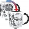 The Unemployed Philosophers Guild Disappearing Cheshire Cat Heat Changing Mug Disney