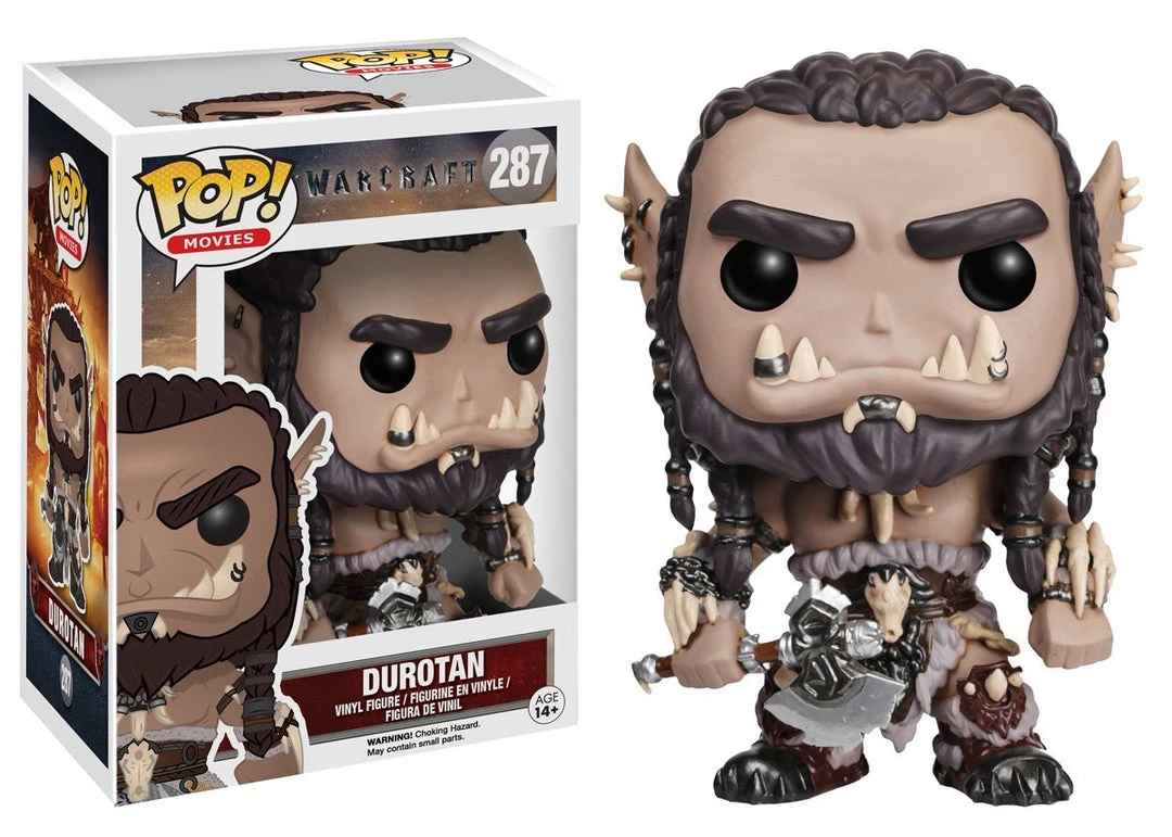 Funko POP Movies: Warcraft - Durotan Action Figure Funko Pops! 4 Funko POP Movies: Warcraft - Durotan Action Figure Funko Pops!