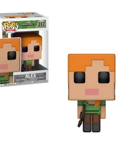 Funko Pops! Funko Pop Games: Minecraft - Alex Collectible Figure