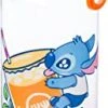 Silver Buffalo Lilo & Stitch Lilo And Stitch Cute Fruity Bubble Tea Holographic 32oz Twist Spout Plastic Bottle W/ Sticker Set