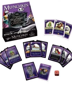 USAopoly Disney Nightmare Before Christmas Munchkin Card Game