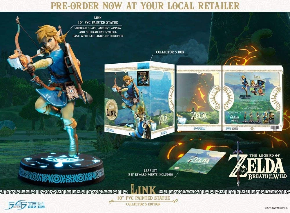 Dark Horse The Legend Of Zelda - Breath Of The Wild Link 10'' PVC Statue 4 Dark Horse The Legend Of Zelda - Breath Of The Wild Link 10'' PVC Statue