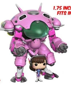 Funko Funko Pops! Pop & Buddy! Games: Overwatch D.VA With MEKA Vinyl Figure