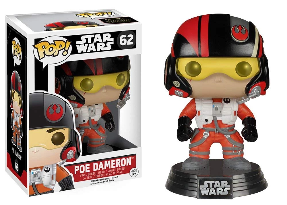 Funko Star Wars Episode 7 Pop! Poe Dameron Funko Pops! 4 Funko Star Wars Episode 7 Pop! Poe Dameron Funko Pops!
