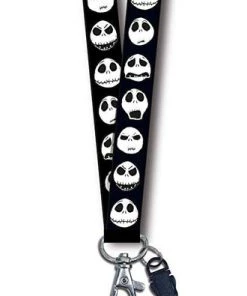 Monogram Nightmare Before Christmas Jack Lanyard With ID Holder Disney