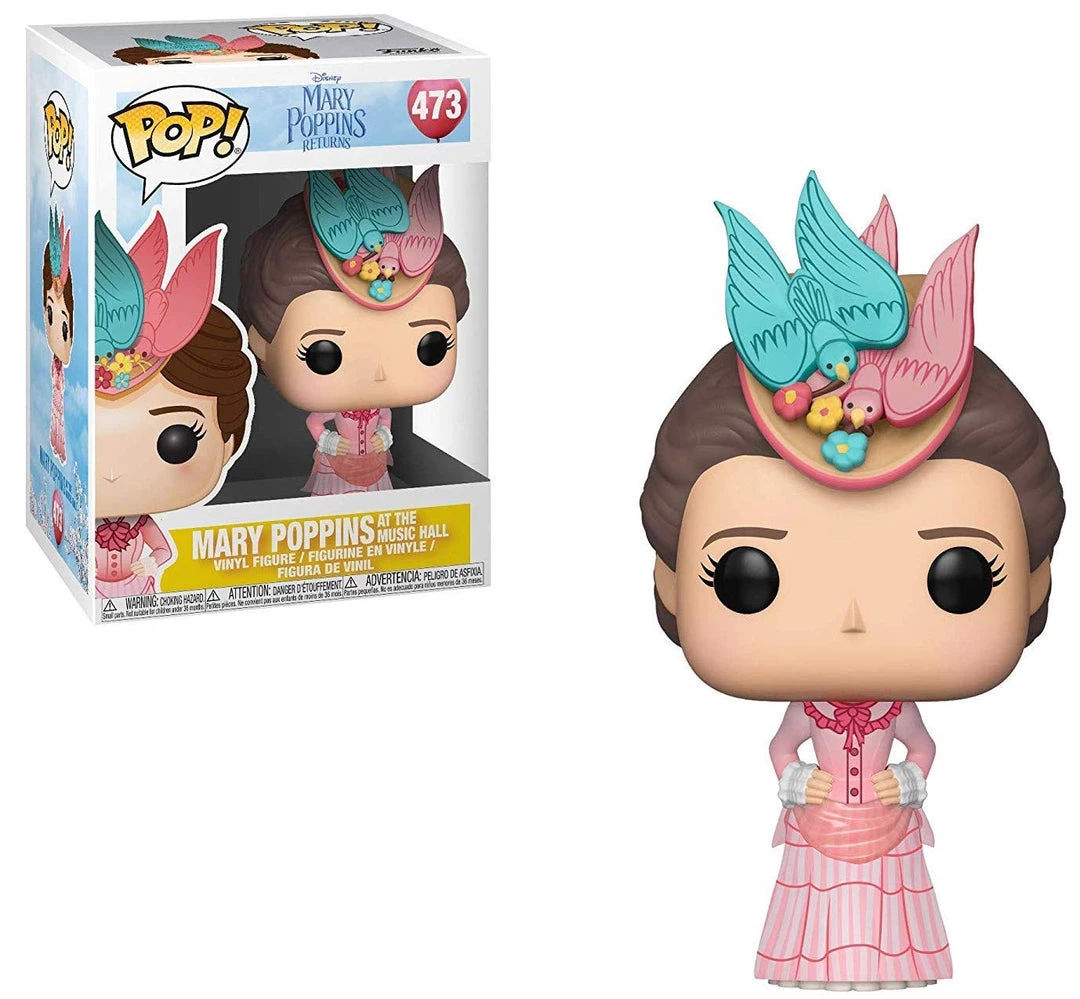 Funko Disney Mary Poppins - Mary (Pink Dress) Pop Vinyl Figure Funko Pops! 3 Funko Disney Mary Poppins - Mary (Pink Dress) Pop Vinyl Figure Funko Pops!
