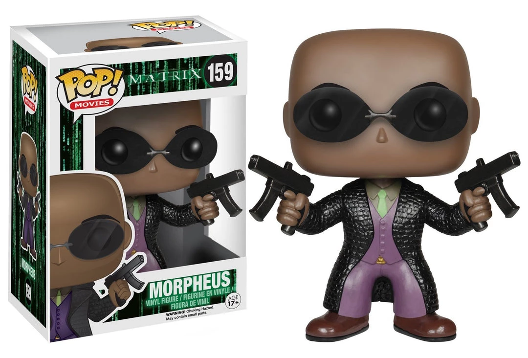 Funko POP Movies: The Matrix - Morpheus Action Figure Funko Pops! 4 Funko POP Movies: The Matrix - Morpheus Action Figure Funko Pops!