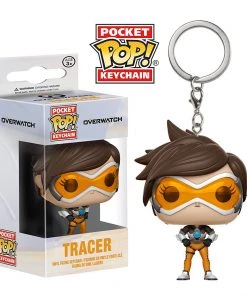 Funko Pop Keychain Overwatch Tracer Action Figure