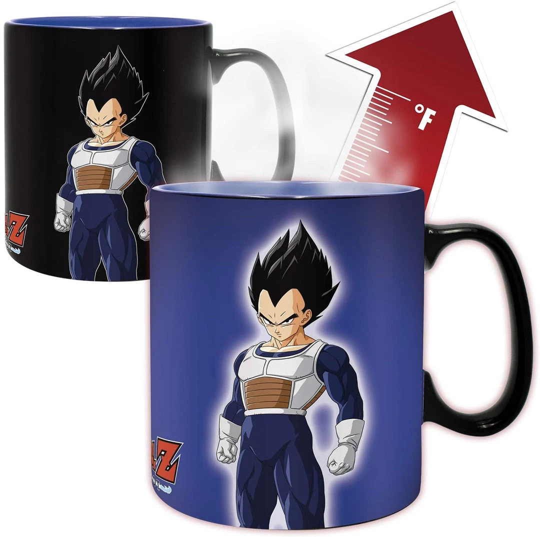 Abysse America Dragon Ball Z Mug Kakarot - Vegeta Heat Change Mug 3 Abysse America Dragon Ball Z Mug Kakarot - Vegeta Heat Change Mug