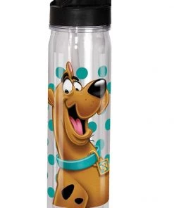 Spoontiques Movies Scooby Doo Flip Top Bottle, Clear