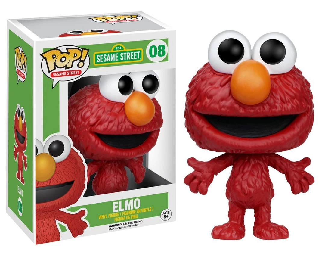 Funko Sesame Street - Elmo Pop Television Vinyl Figure Funko Pops! 3 Funko Sesame Street - Elmo Pop Television Vinyl Figure Funko Pops!