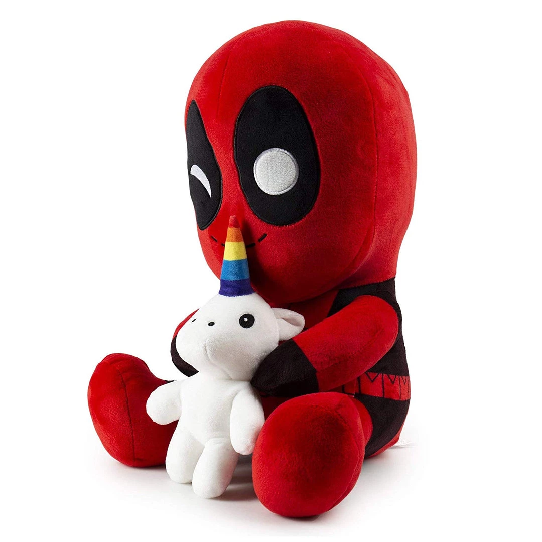 Kidrobot Marvel Deadpool - Deadpool Riding An Unicorn Plush 4 Kidrobot Marvel Deadpool - Deadpool Riding An Unicorn Plush