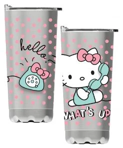 Vandor Hello Kitty 20 Oz. Stainless Steel Vacuum Tumbler
