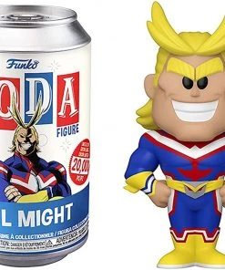 Funko POP! Soda My Hero Academia All Might 4.25" Vinyl Figure In A Can W/Chase Glow In The Dark